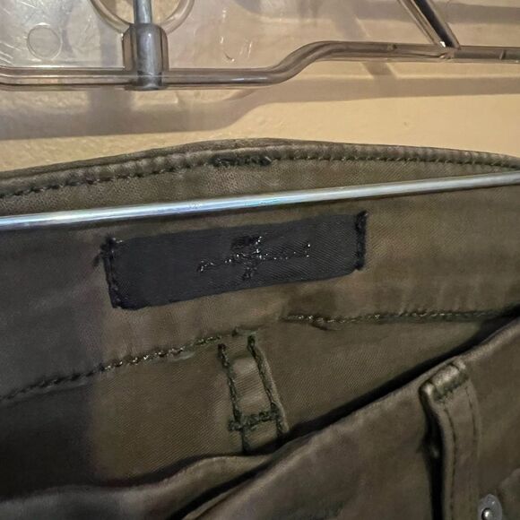 7 for all mankind green jeans 27 - Picture 6 of 11